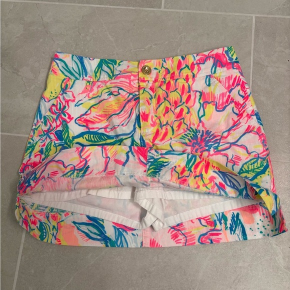 Lilly Pulitzer Nicki Skort in Fiesta Bamba Size 2 - Picture 6 of 12